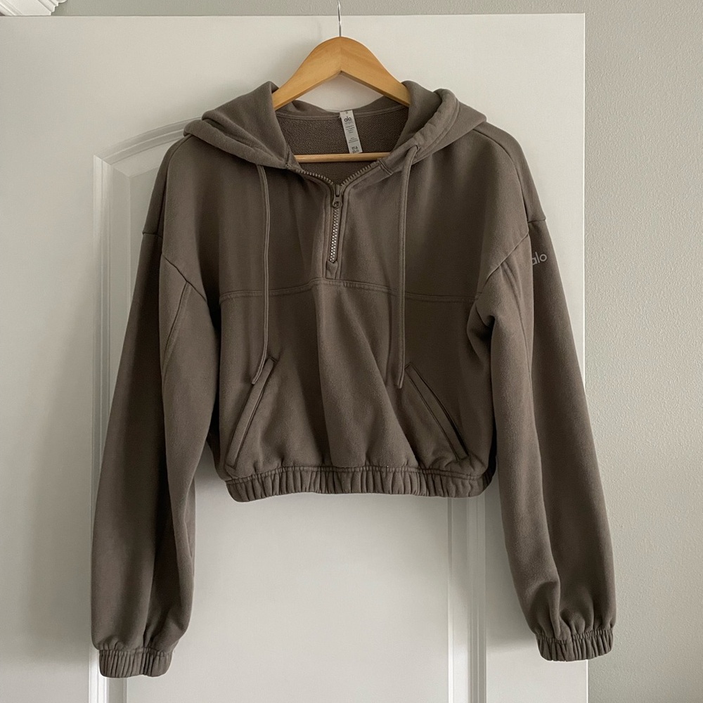ALO Yoga Cropped Hoodie